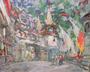 Bühnenbild für die Oper 